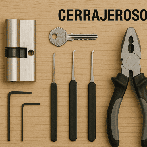 Servicios de cerrajería para cerraduras en puertas de nave ligera en Zaragoza